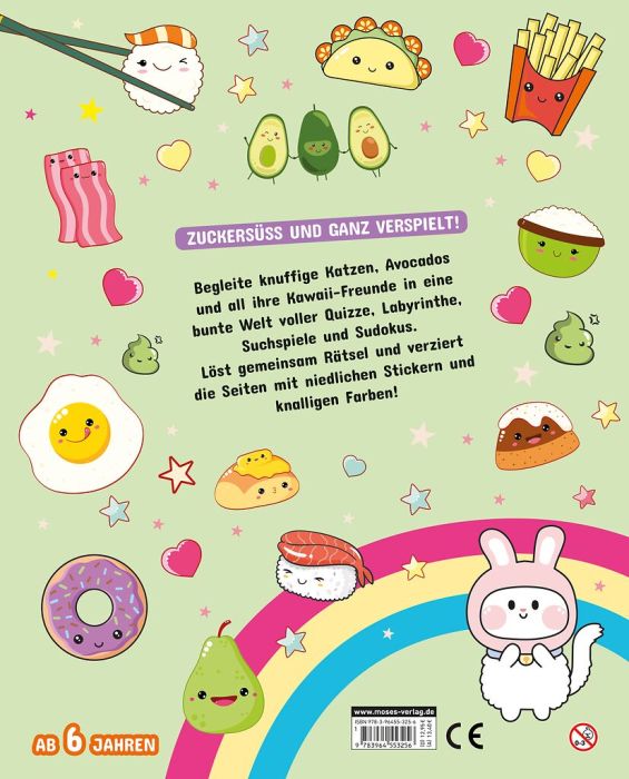 Kawaii ''Supersüsser Rätsel und Malspass''