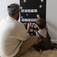 Load image into Gallery viewer, Magnetic Board Set ''Rectangle Black'' Medium