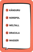 Load image into Gallery viewer, ''von Äh bis Z'' Game, German Language