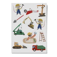 Load image into Gallery viewer, Nuukk Organic Temporary Tattoos, Construction