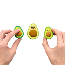 Lade das Bild in den Galerie-Viewer, Radiergummi- und Spitzer-Set „Avocado“