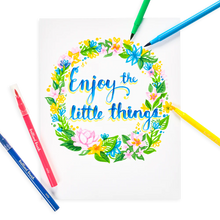 Load image into Gallery viewer, Brilliant Brush, 24 Soft Brush Tip Markers