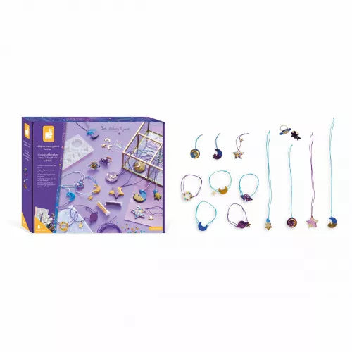 DIY Schmuckset, Galaxy Harz