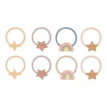 Load image into Gallery viewer, Mini Hair Bands ''Rainbow & Stars''