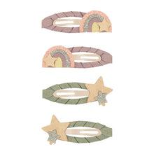 Load image into Gallery viewer, Hair Clip Set ''Over the Rainbow''