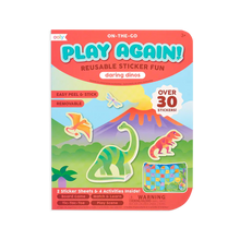 Load image into Gallery viewer, Play Again Reusable Sticker Fun ''Daring Dinos''