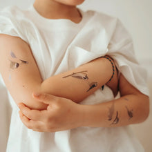 Load image into Gallery viewer, Nuukk Organic Temporary Tattoos, Birds