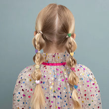 Load image into Gallery viewer, Mini Hair Bands, Jazzy Hearts