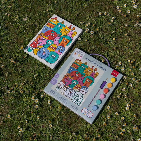 Malen nach Zahlen Set ''Fun Gang''