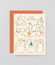 Load image into Gallery viewer, ''Happy Birthday'' Animal Stack Birthday Card
