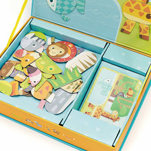 Lade das Bild in den Galerie-Viewer, Magnetisches Puzzlespiel „Tiere“