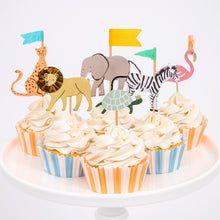Lade das Bild in den Galerie-Viewer, Cupcake-Set, Safaritiere
