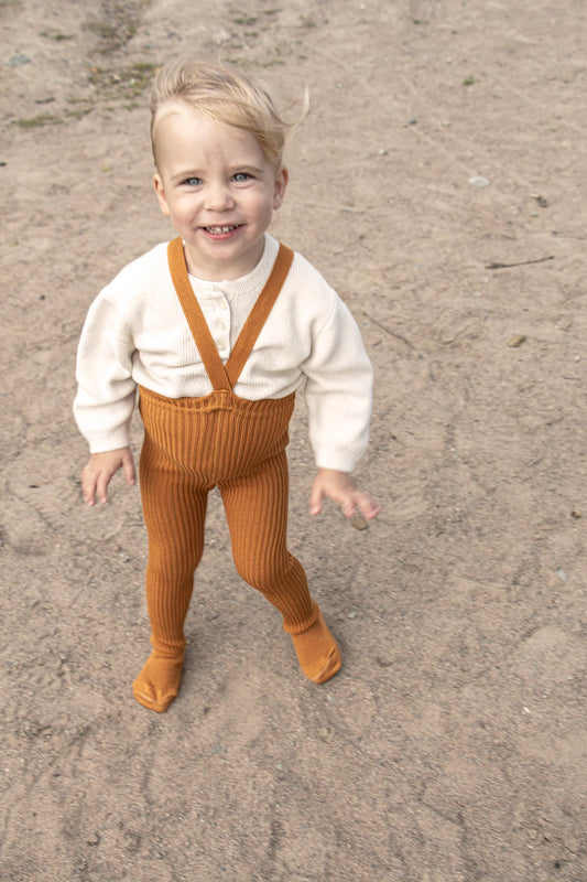 Silly Silas Hippy Fuß-Strumpfhose ''Amber''