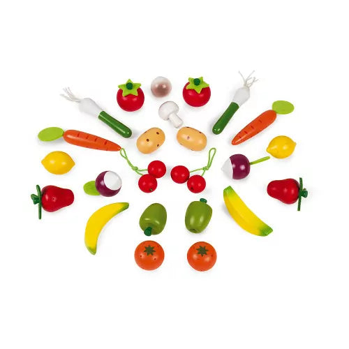 Play Food, Fruit & Vegetable Basket