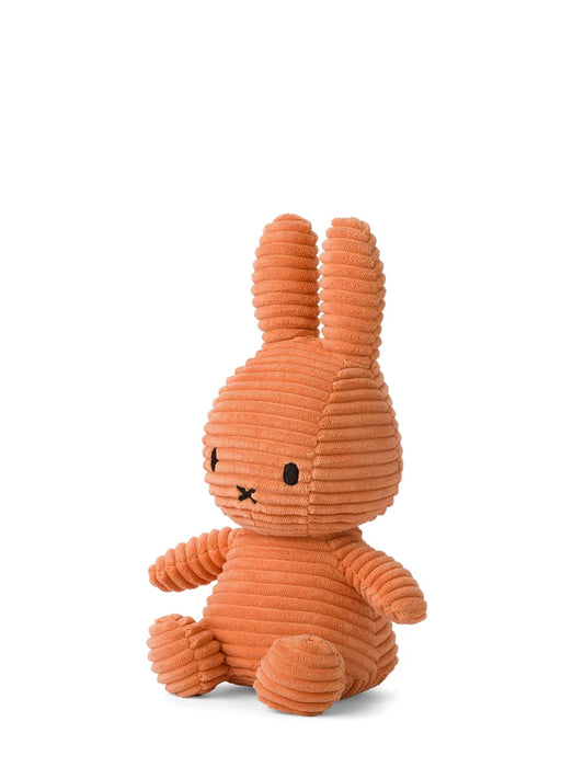 Miffy Soft Toy, Miffy Sitting Corduroy Pumpkin 23cm