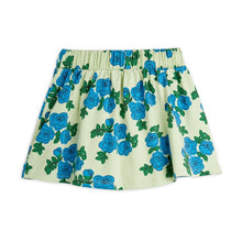 Load image into Gallery viewer, Blue Roses Skirt, 100% GOTS Organic Cotton