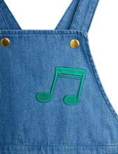 Load image into Gallery viewer, Note Denim Dungarees, 100% GOTS Organic Cotton