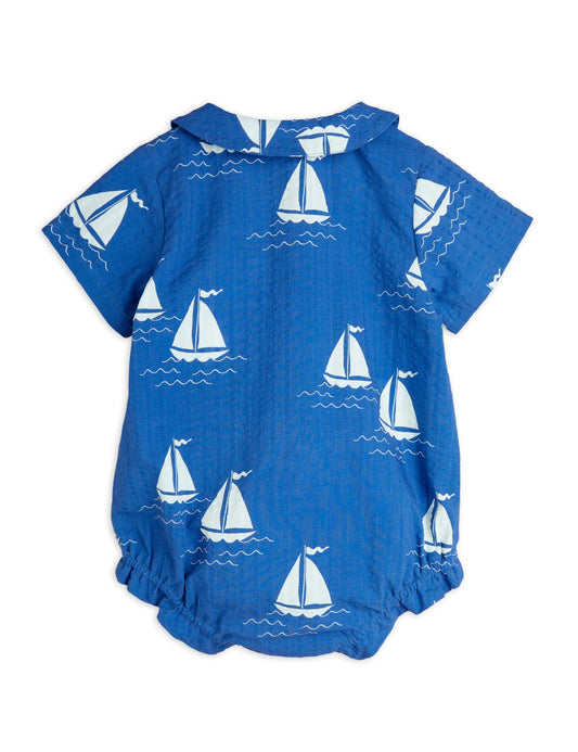 Babybody, Segelboote, 100% GOTS Bio-Baumwolle 80-86 / 12-18 Monate