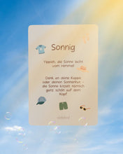 Load image into Gallery viewer, Dressing Planner for Children Incl. Symbols, German Language