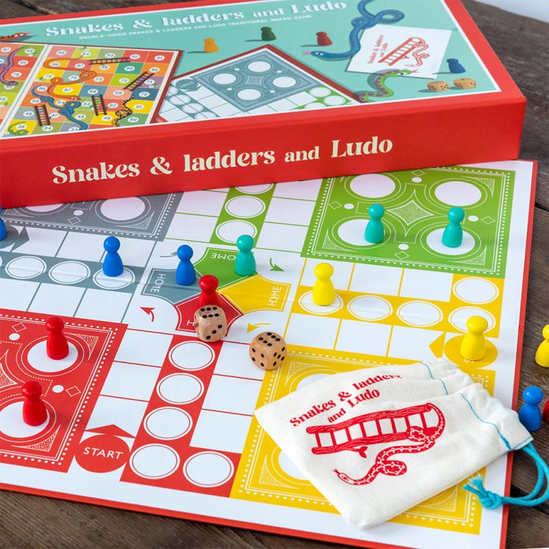 2-in-1 Game ''Ludo / Snakes & Ladders''
