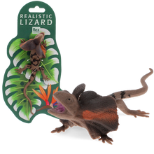 Load image into Gallery viewer, Toy Lizard ''Realistic Frill-Necked Lizard''