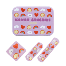 Load image into Gallery viewer, Plasters in a Tin, Kawaii Sunshine