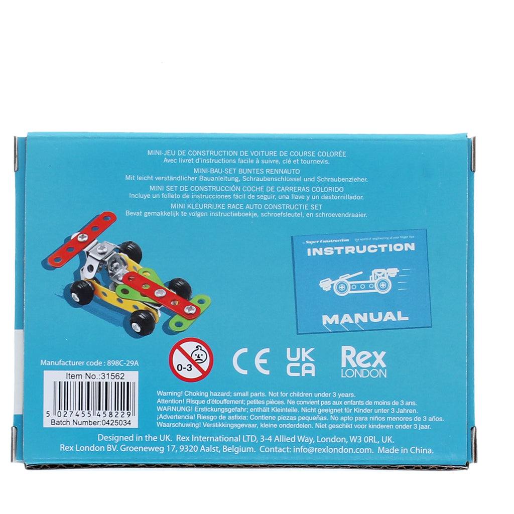 Mini Construction Kit, Race Car