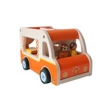 Load image into Gallery viewer, Retro Wooden Camping Van Toy