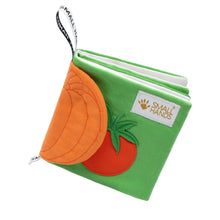 Lade das Bild in den Galerie-Viewer, Small Hands Fabric Baby Book, Vegetables