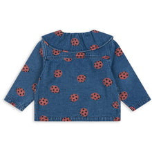 Load image into Gallery viewer, Magot Denim Shirt ''Ladybug''