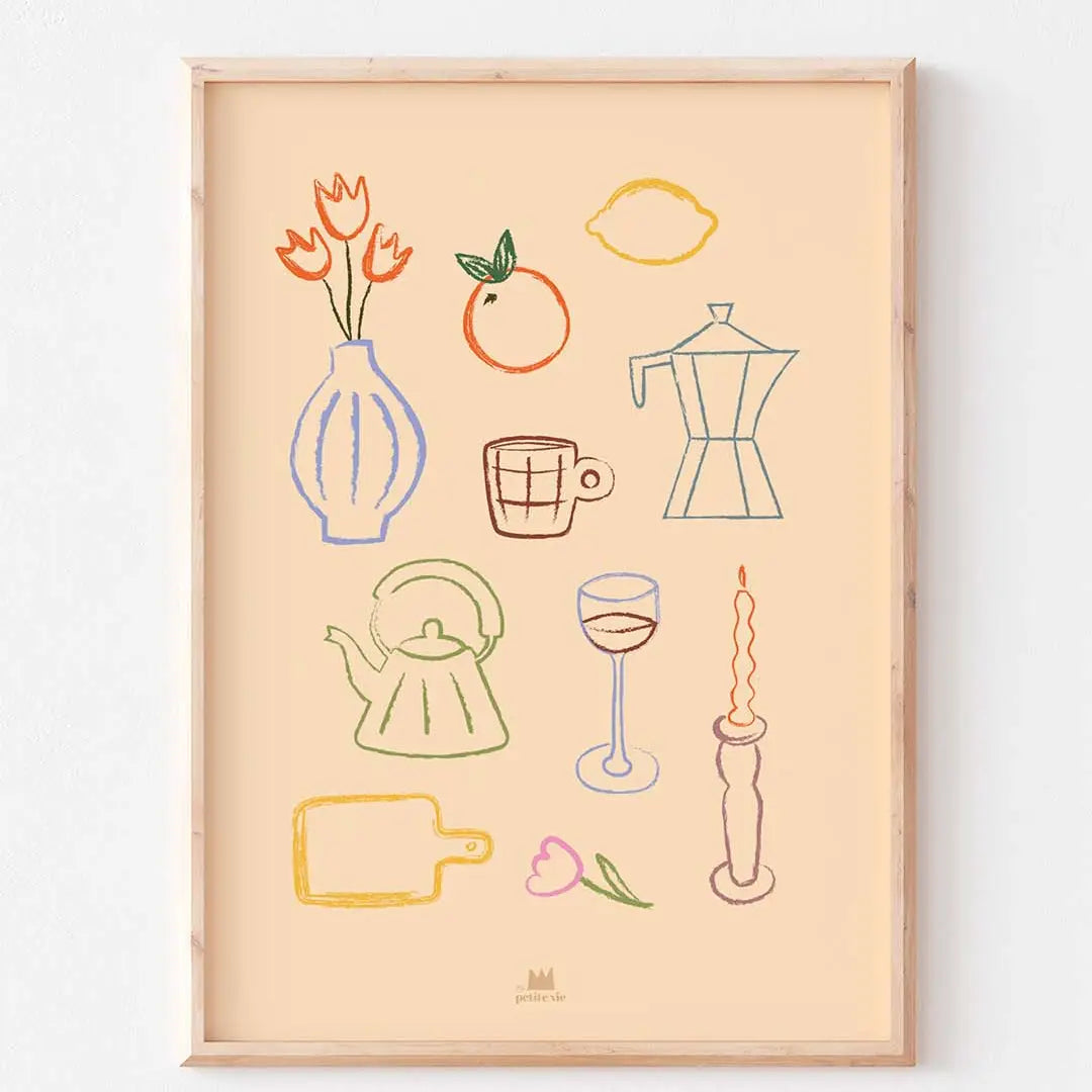 50 x 70 Poster, Die Poesie der Dinge