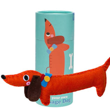 Load image into Gallery viewer, Felt craft kit, Sew your own Dachshund