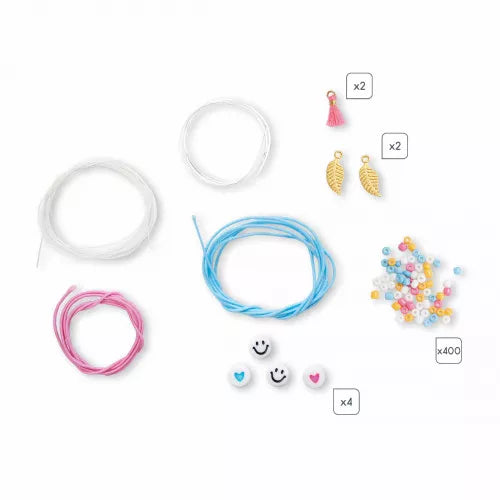 DIY-Schmuck, Perlenblumen-Schmuckset
