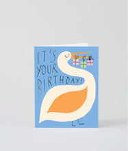 Lade das Bild in den Galerie-Viewer, Geburtstagskarte „Geburtstagsstorch“.