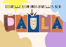 Lade das Bild in den Galerie-Viewer, Buchstaben-Postkarte, A - Z