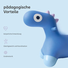 Load image into Gallery viewer, Hoppi Bouncing Dino ''Blue''