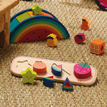 Load image into Gallery viewer, Toddler Puzzle, Four Fruits