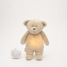 Lade das Bild in den Galerie-Viewer, Moonie summender Bio-Bär mit Lampe ''Sand Natur''