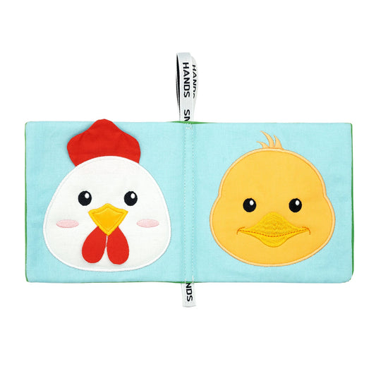 Small Hands Fabric Baby Book, Busy Farm