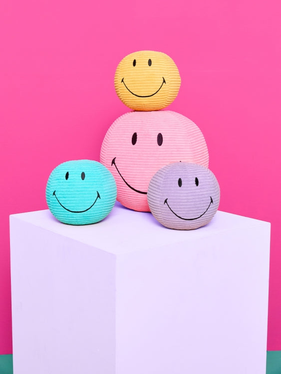 Smiley ECO Corduroy, Lila 13cm