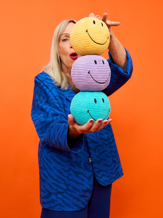 Smiley ECO Corduroy, Teal 13cm