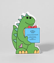 Load image into Gallery viewer, Happy Birthday, Dino Shaped Card
