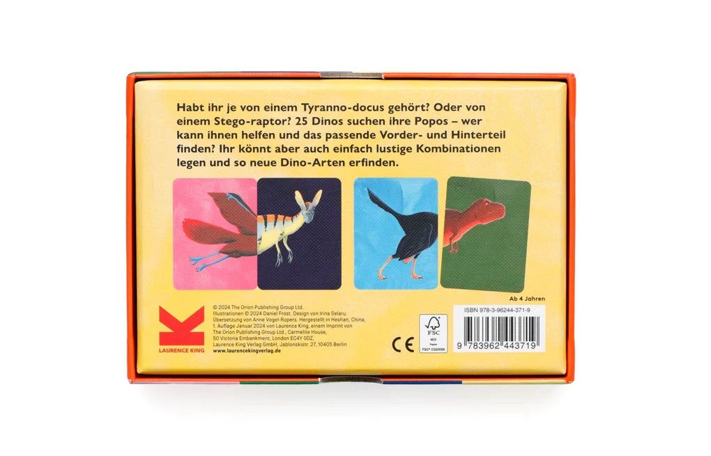 ''Wo ist mein Po? Dino'' Game, German Language