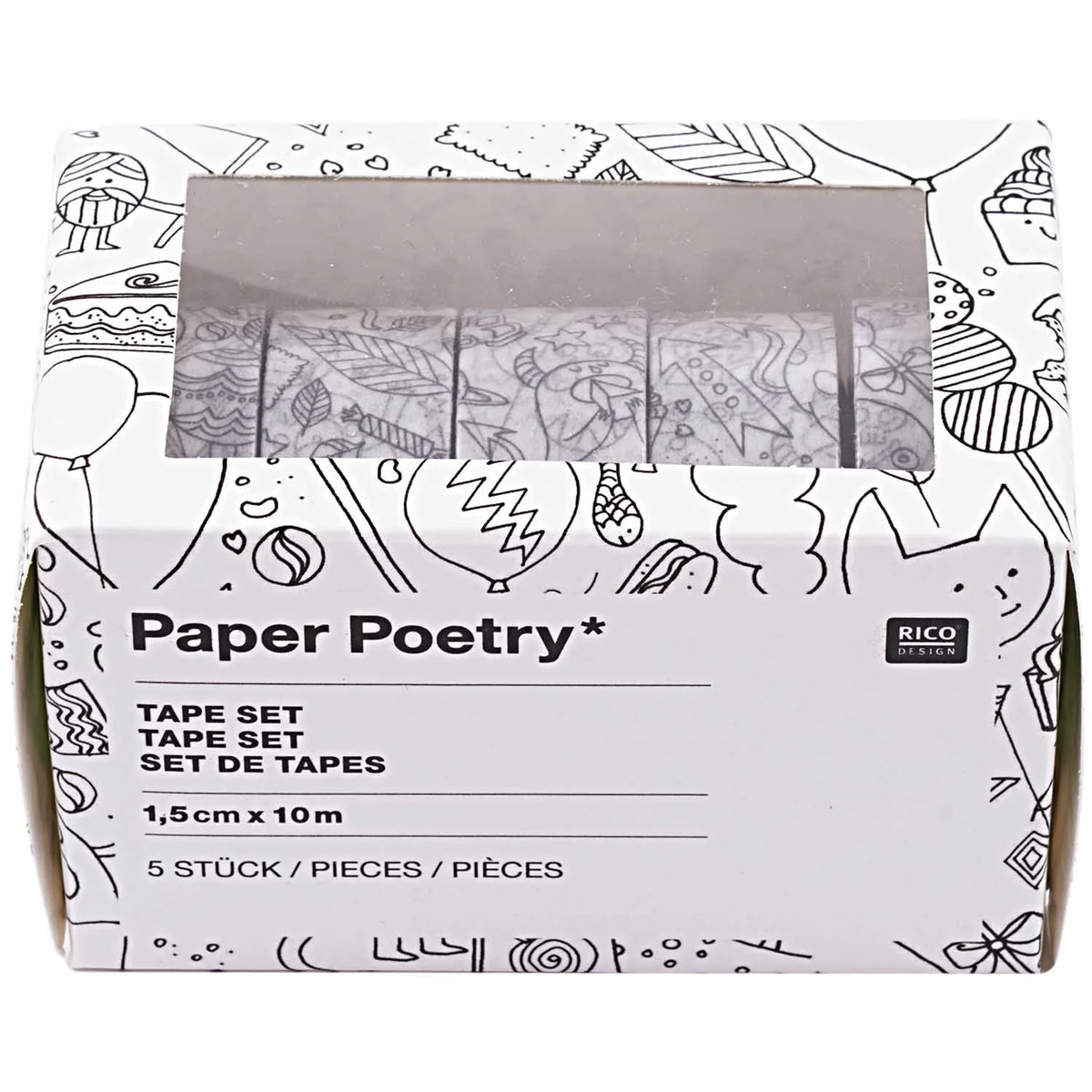 Tape Set ''Colouring Activity''