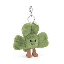 Load image into Gallery viewer, Jellycat ''Amuseables Siofra Shamrock Bag Charm''