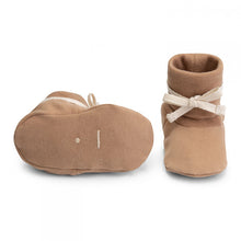 Load image into Gallery viewer, Baby Booties ''Biscuit'' GOTS Organic Cotton