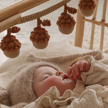 Load image into Gallery viewer, Rattle Pram Chain with Bell, Acorns