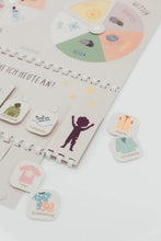Load image into Gallery viewer, Dressing Planner for Children Incl. Symbols, German Language