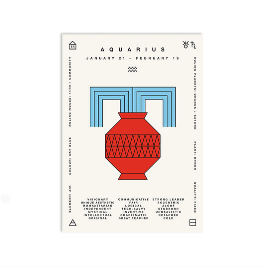 Star Sign Postcard, Various