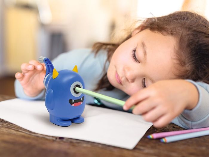 Monster Pencil Sharpener, Blue